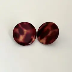 VC ACCESORIOS - Aros Redondos Animal Print