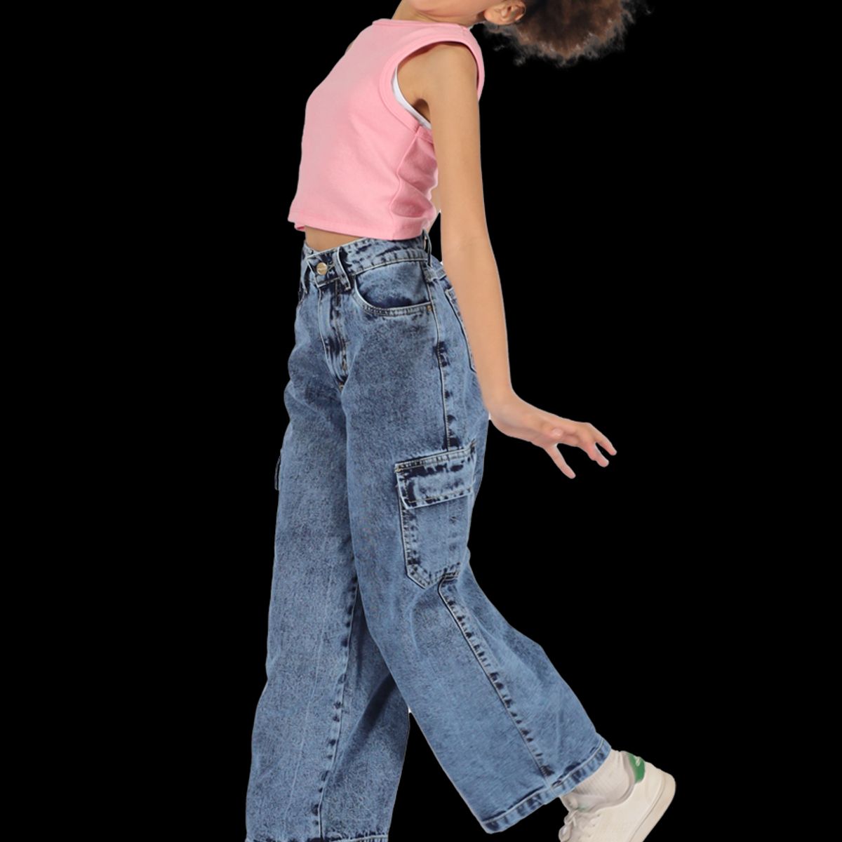 DIVINO JEANS - Jeans Fatima I Azul Divino Teen