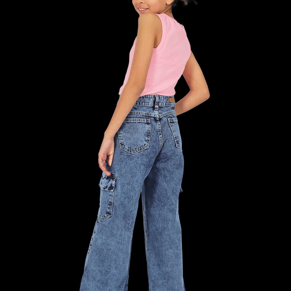 DIVINO JEANS - Jeans Fatima I Azul Divino Teen