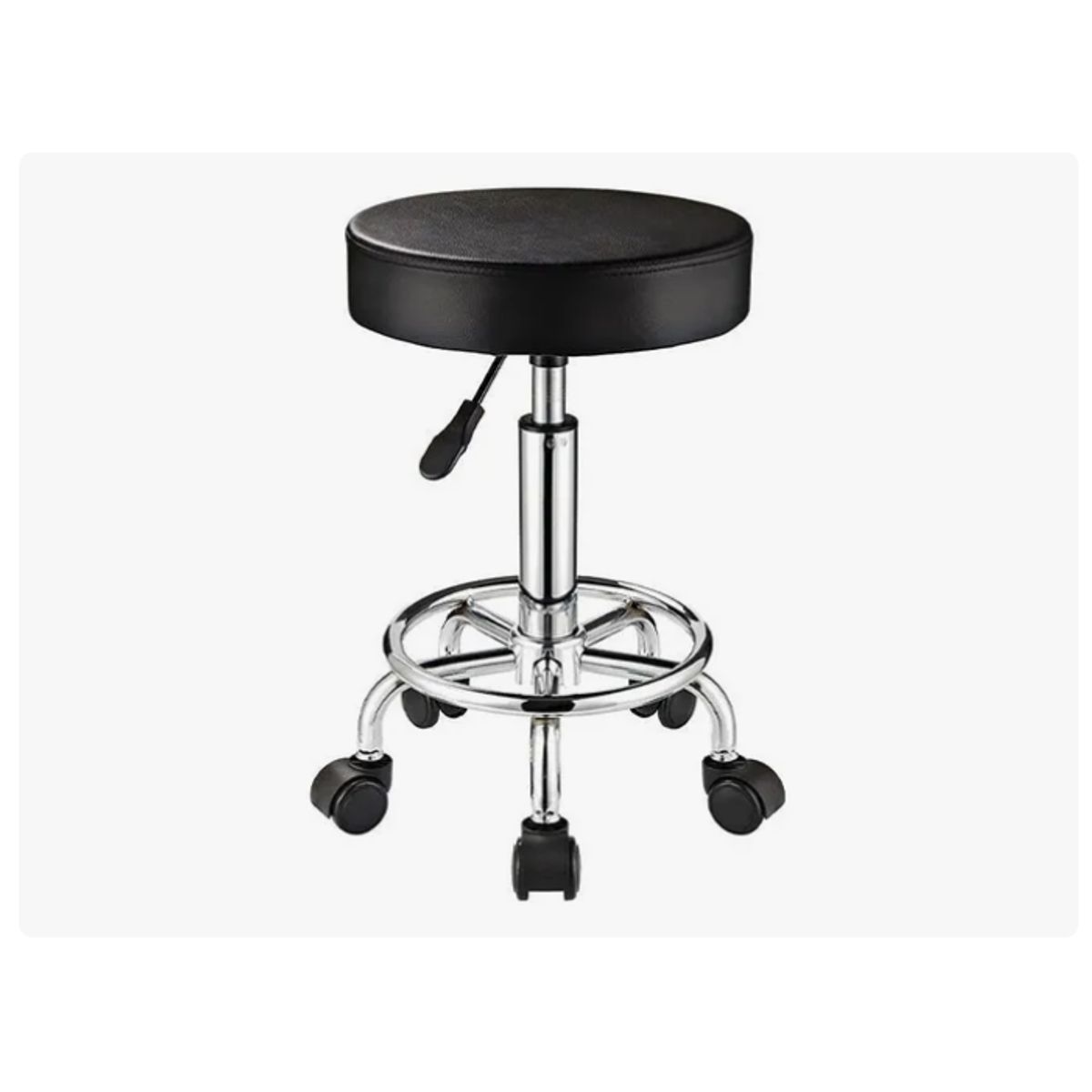 GENERICO - Piso Silla Taburete Bar Peluquería Barbería Spa Sube Y Baja