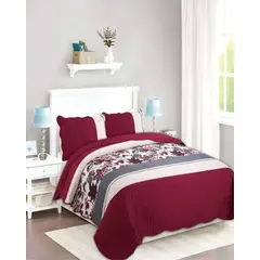 GENERICO - Cubrecama quilt sherpa 2 plazas varios modelos
