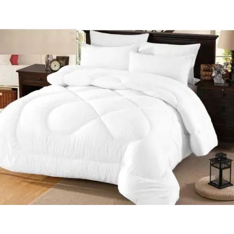 GENERICO - Cubrecama verano quilt 2 plazas negro