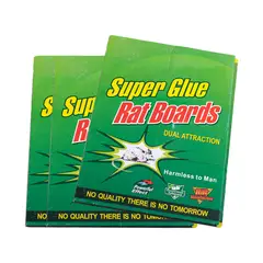 GENERICO - Trampa Ratones Pegajosa Control de plagas Desratización Pack 6