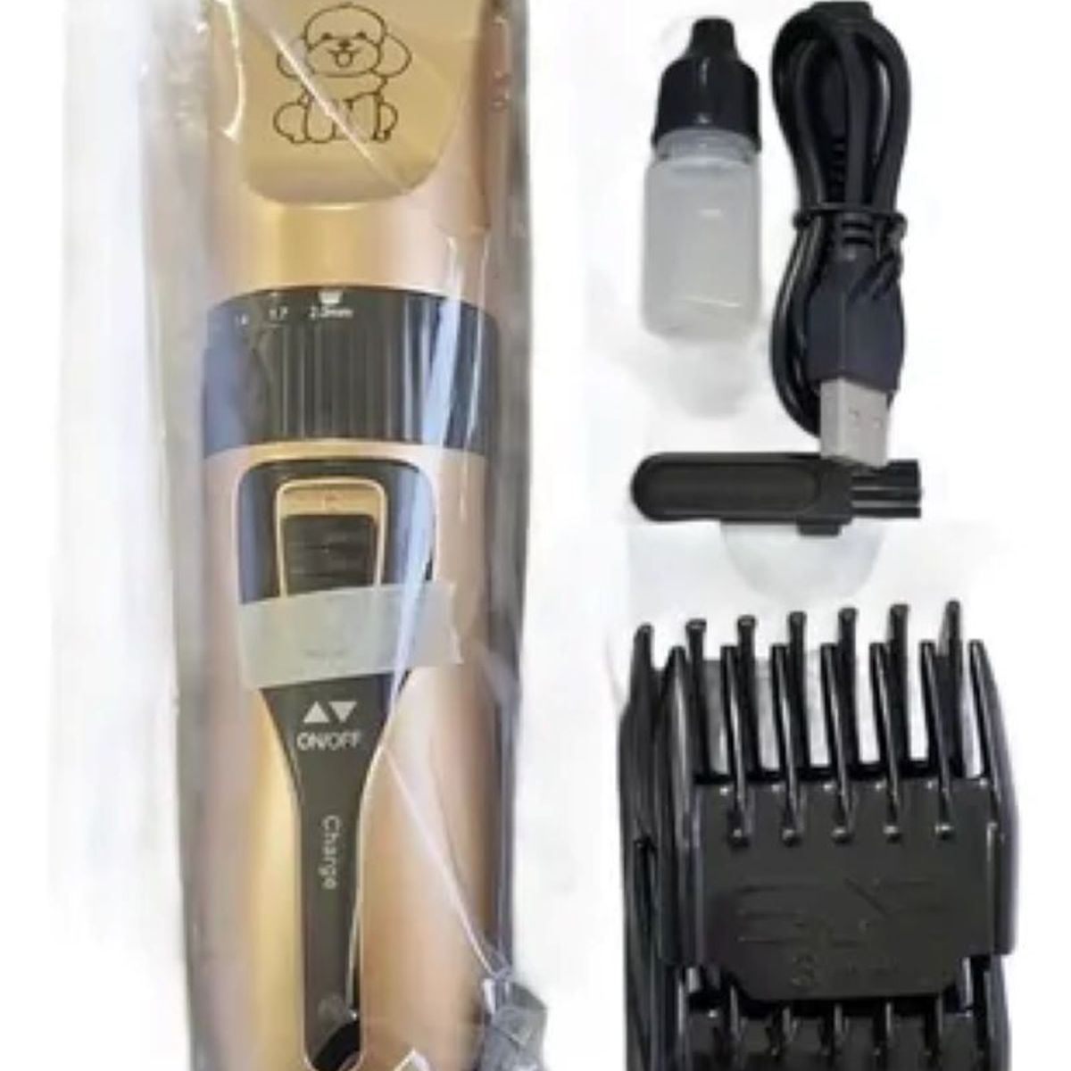 METALFER - Cortapelos Para Mascotas Versión Profesional Pet Clipper Kit