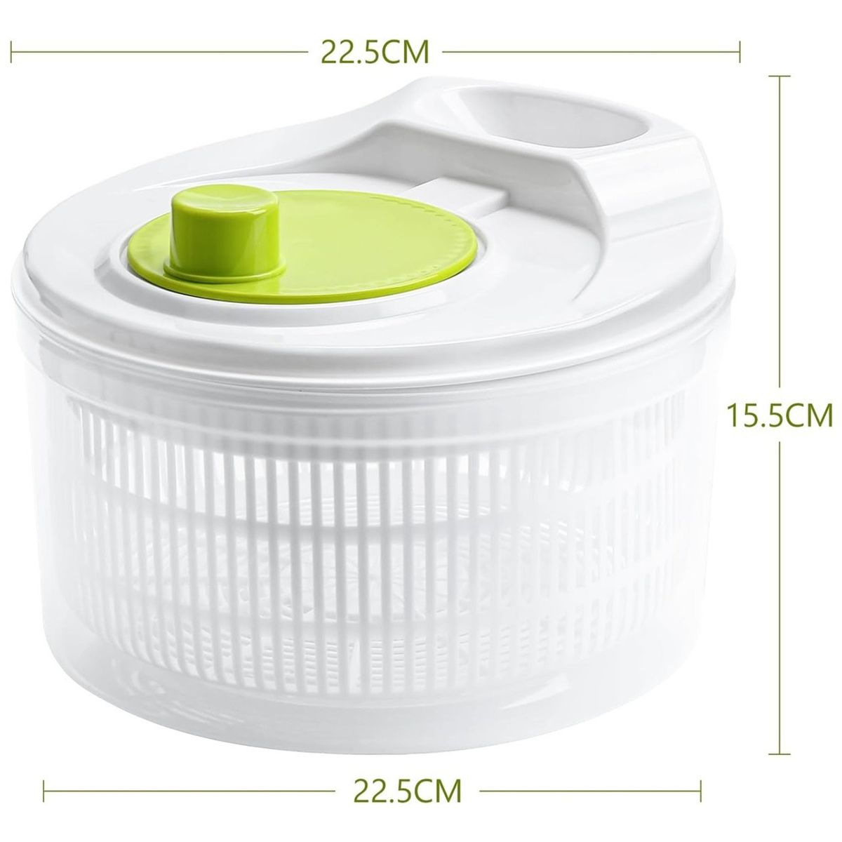 GENERICO - Escurridor Vegetales Centrifugador Verduras Secador Verduras