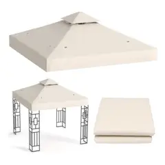 GENERICO - Lona carpa repuesto toldo 3x3 filtro uv