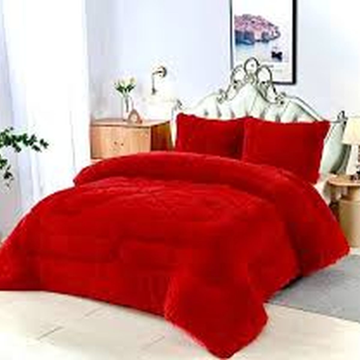 GENERICO - Cobertor chiporro 2 plazas invierno gris