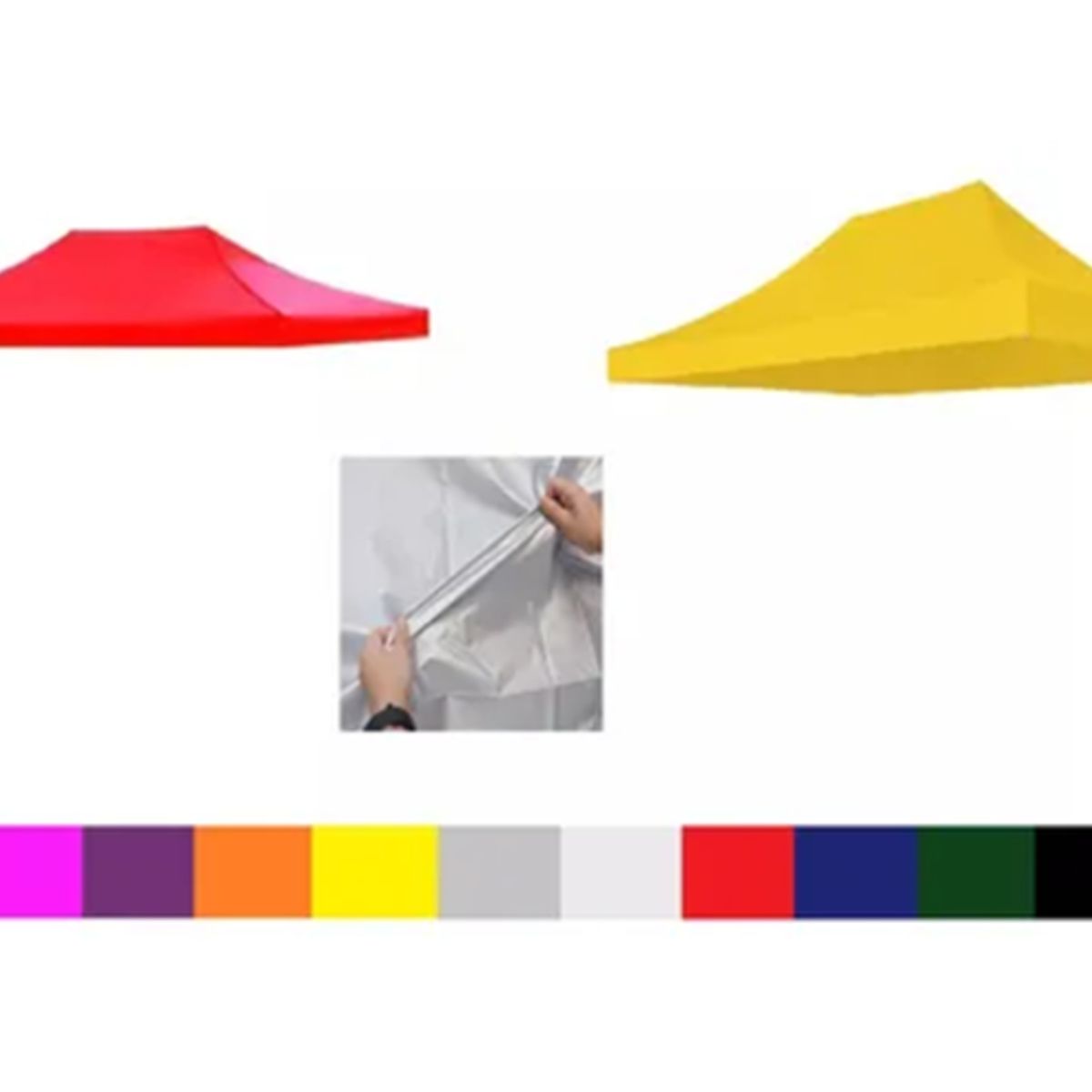 GENERICO - Carpa lona repuesto filtro uv toldo araña