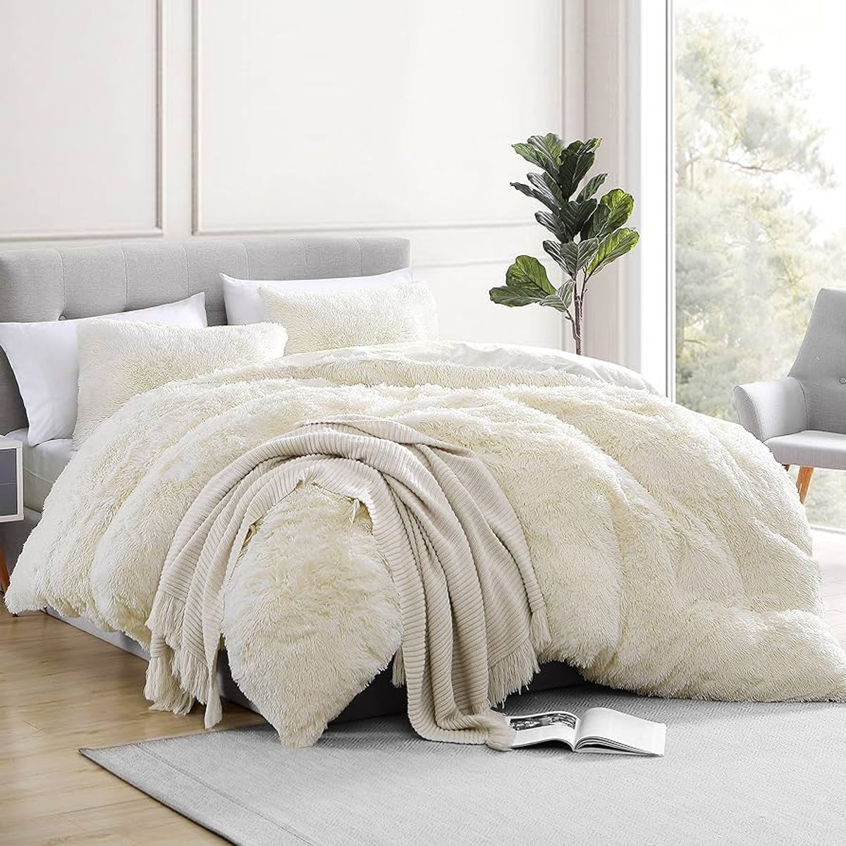 GENERICO - Cobertor invierno peludo chiporro 2 plazas m1