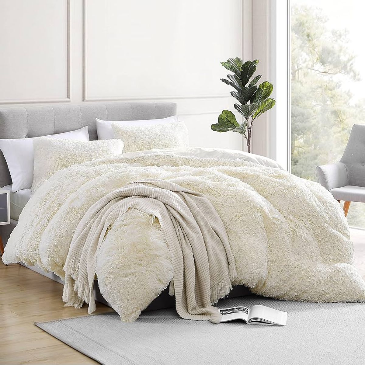 GENERICO - Cobertor invierno peludo chiporro 2 plazas m1