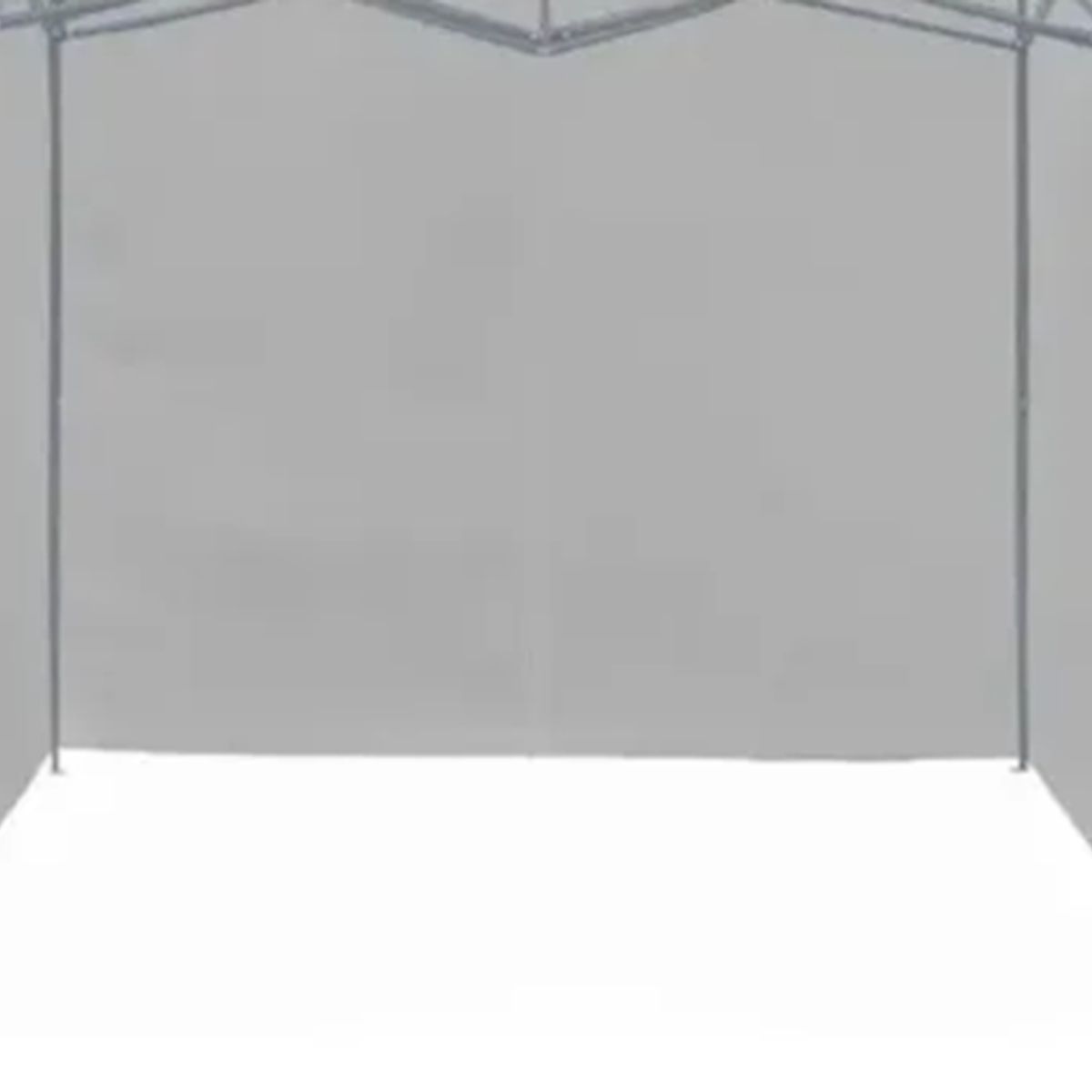 GENERICO - Repuesto lona lateral toldo 2x2 blanco