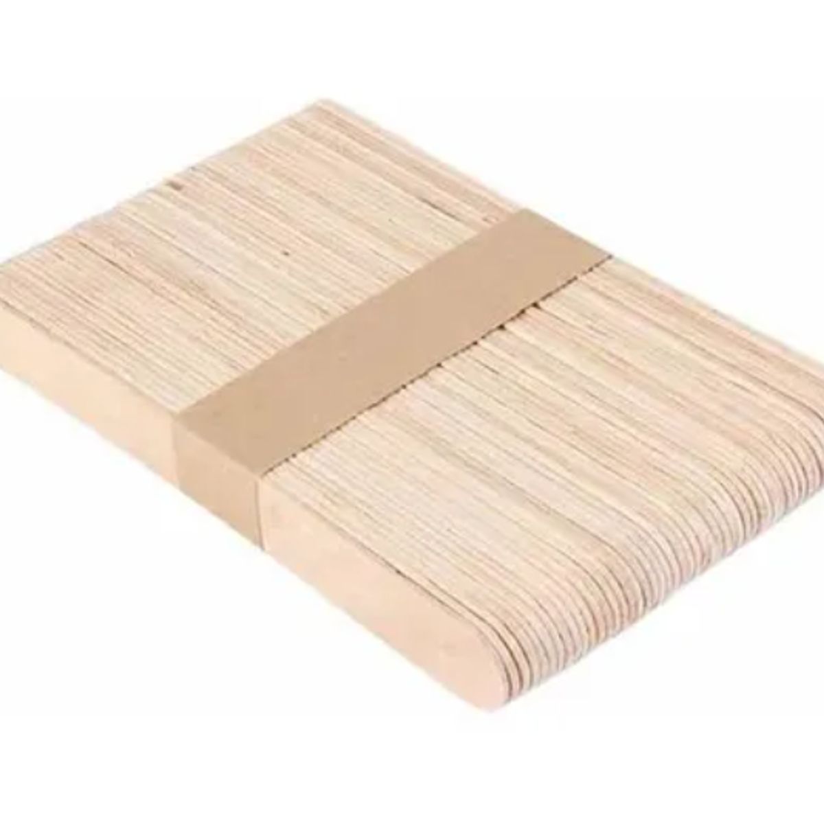 GENERICO - Set 50 Paletas Para Depilación De Madera Desechables