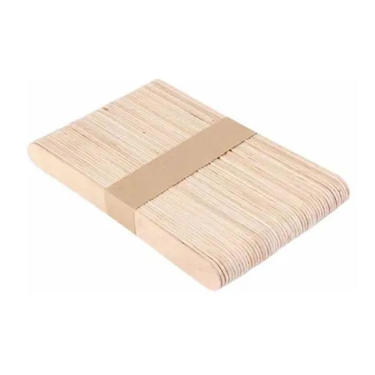 GENERICO - Set 50 Paletas Para Depilación De Madera Desechables