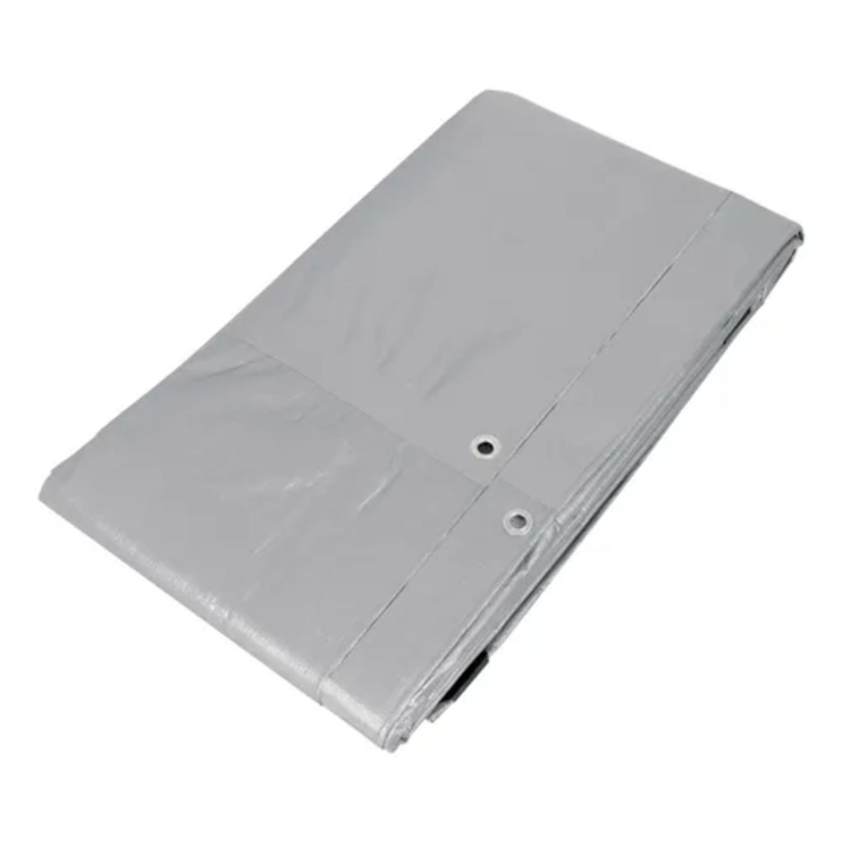 GENERICO - Lona carpa plegable gris reforzada 3x6