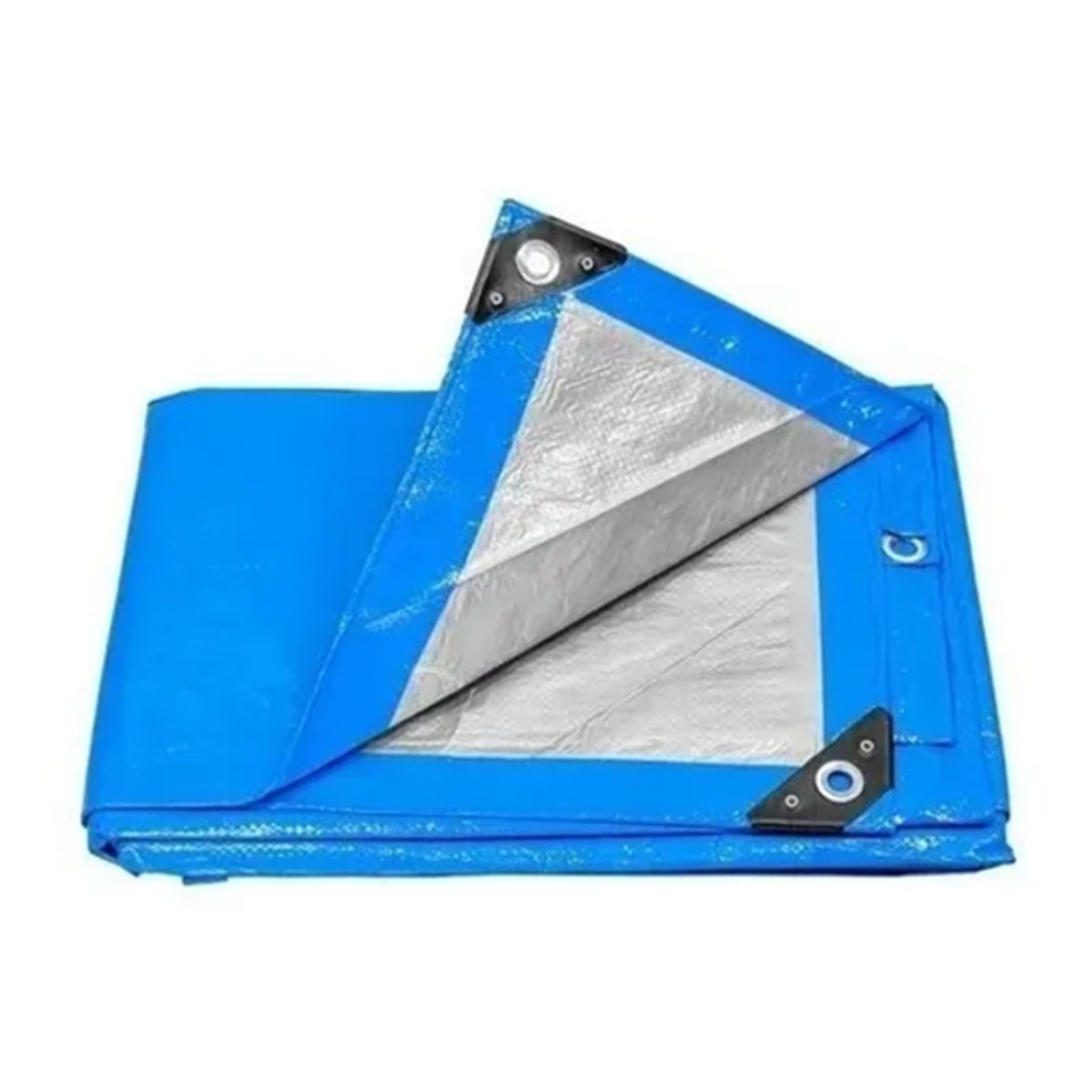 GENERICO - Lona carpa plegable 5x6 azulgris blackout