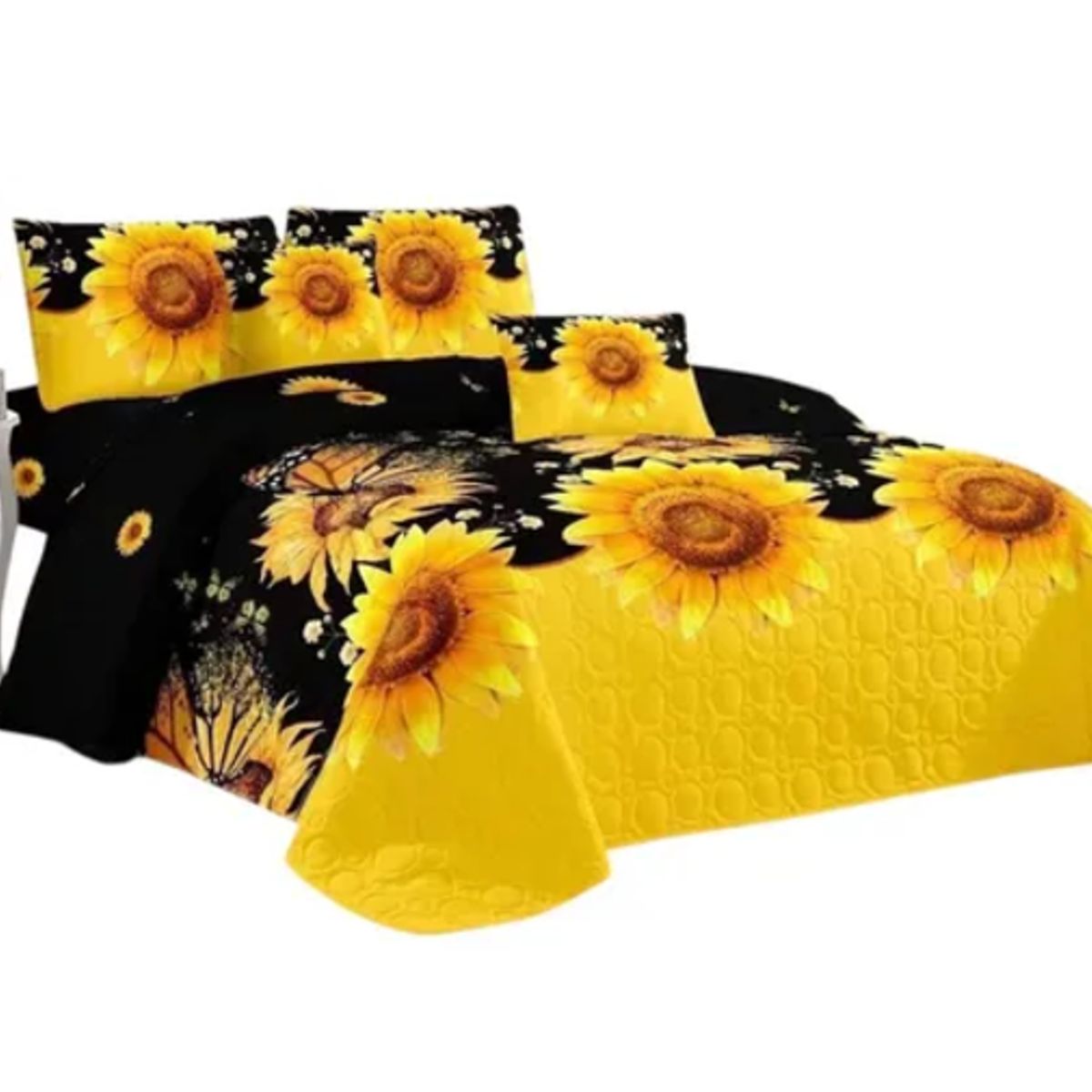 GENERICO - Cubrecama 2 plazas quilt delgado estampado
