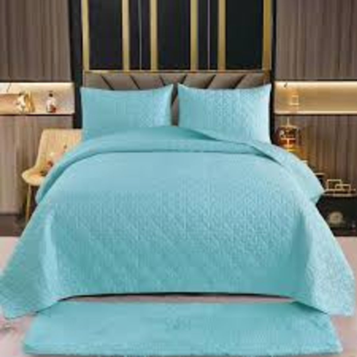 GENERICO - Quilt primavera verano cubrecama king idetex