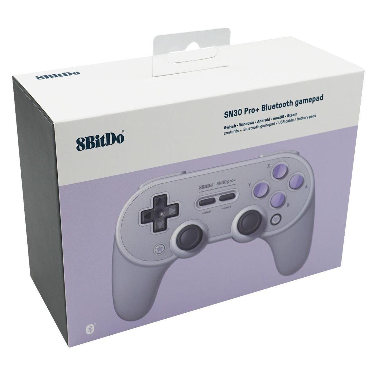 8BITDO - CONTROL 8BITDO SN30 PRO BLUETOOTH GAMEPAD -NSW