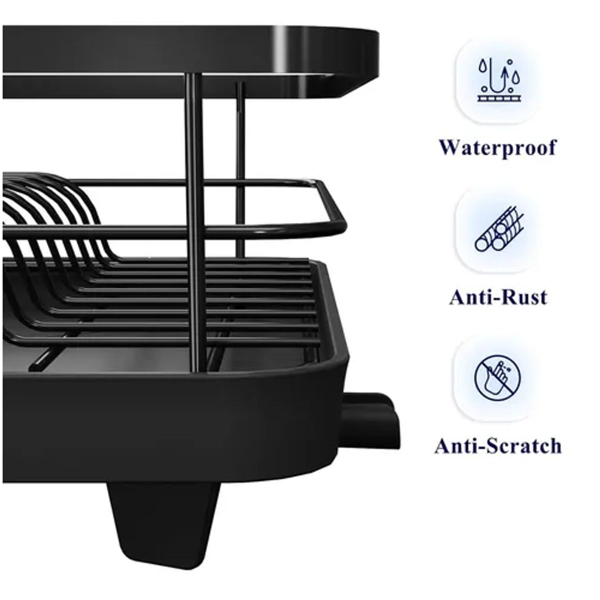 GENERICO - Escurridor loza inoxidable