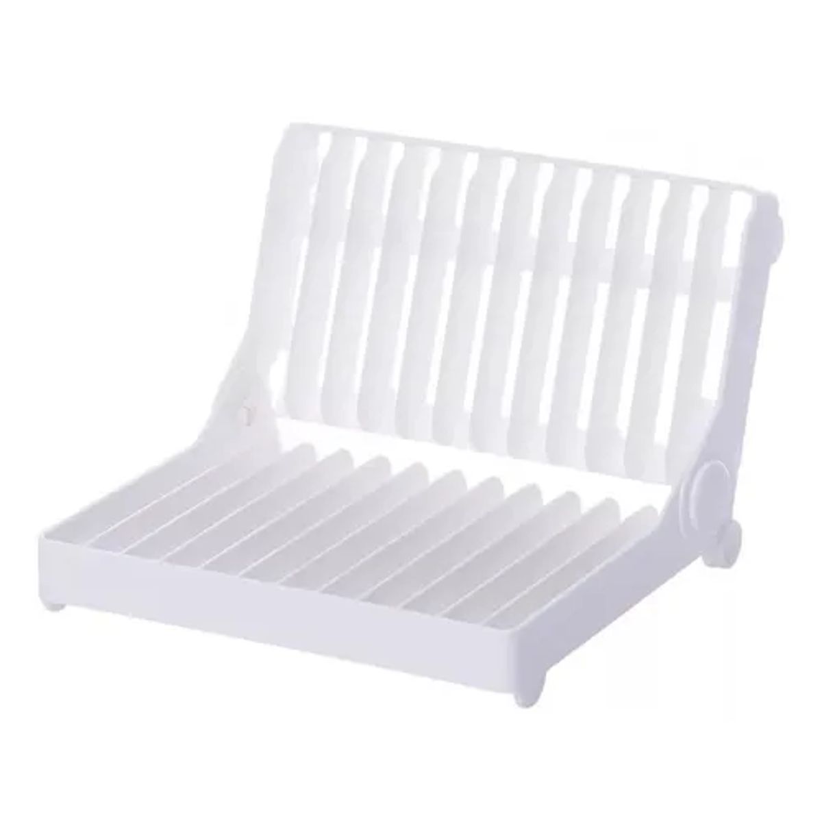 GENERICO - Secaplatos estante plegable cocina color blanco