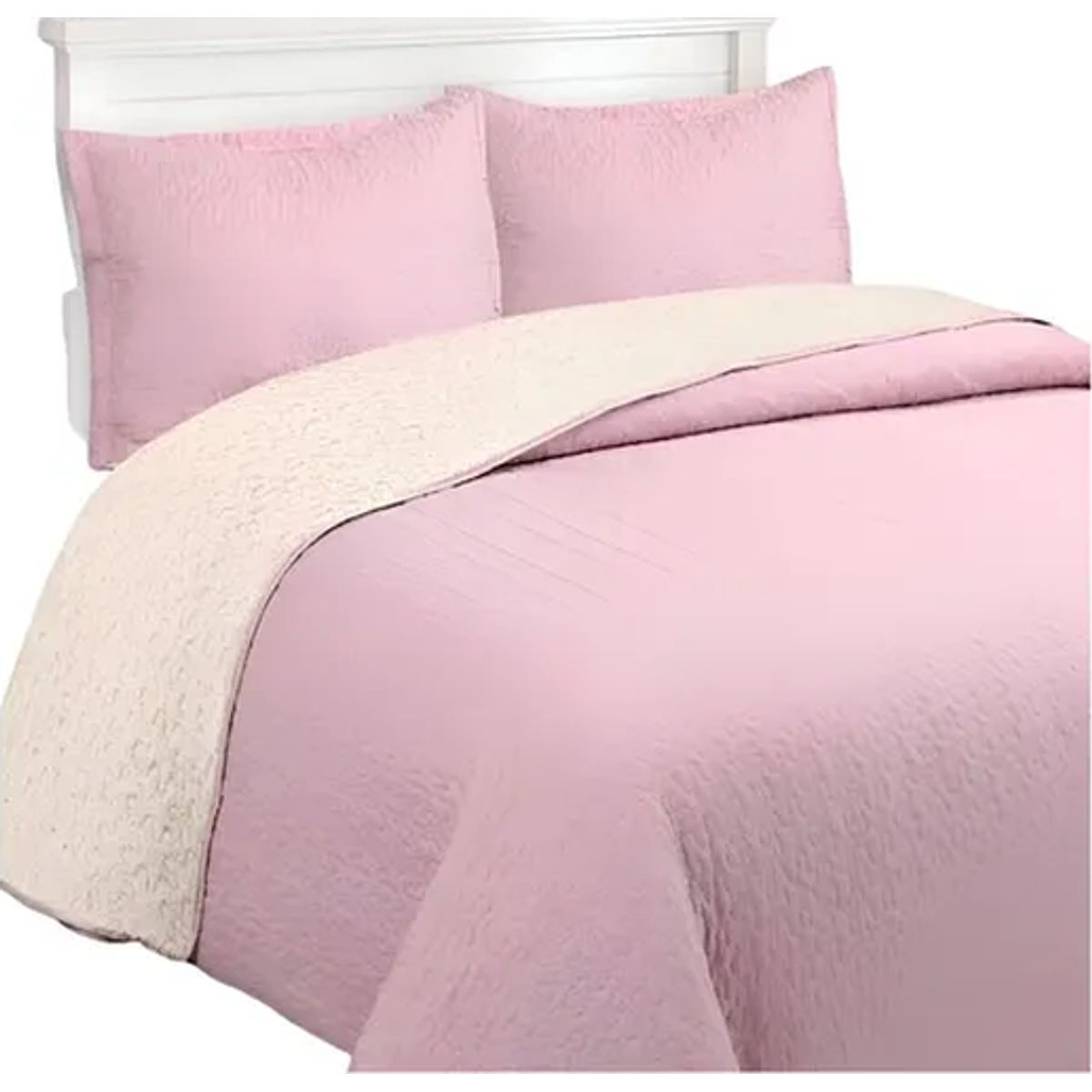 GENERICO - Cubrecama quilt sherpa 2 plazas 200x230 19