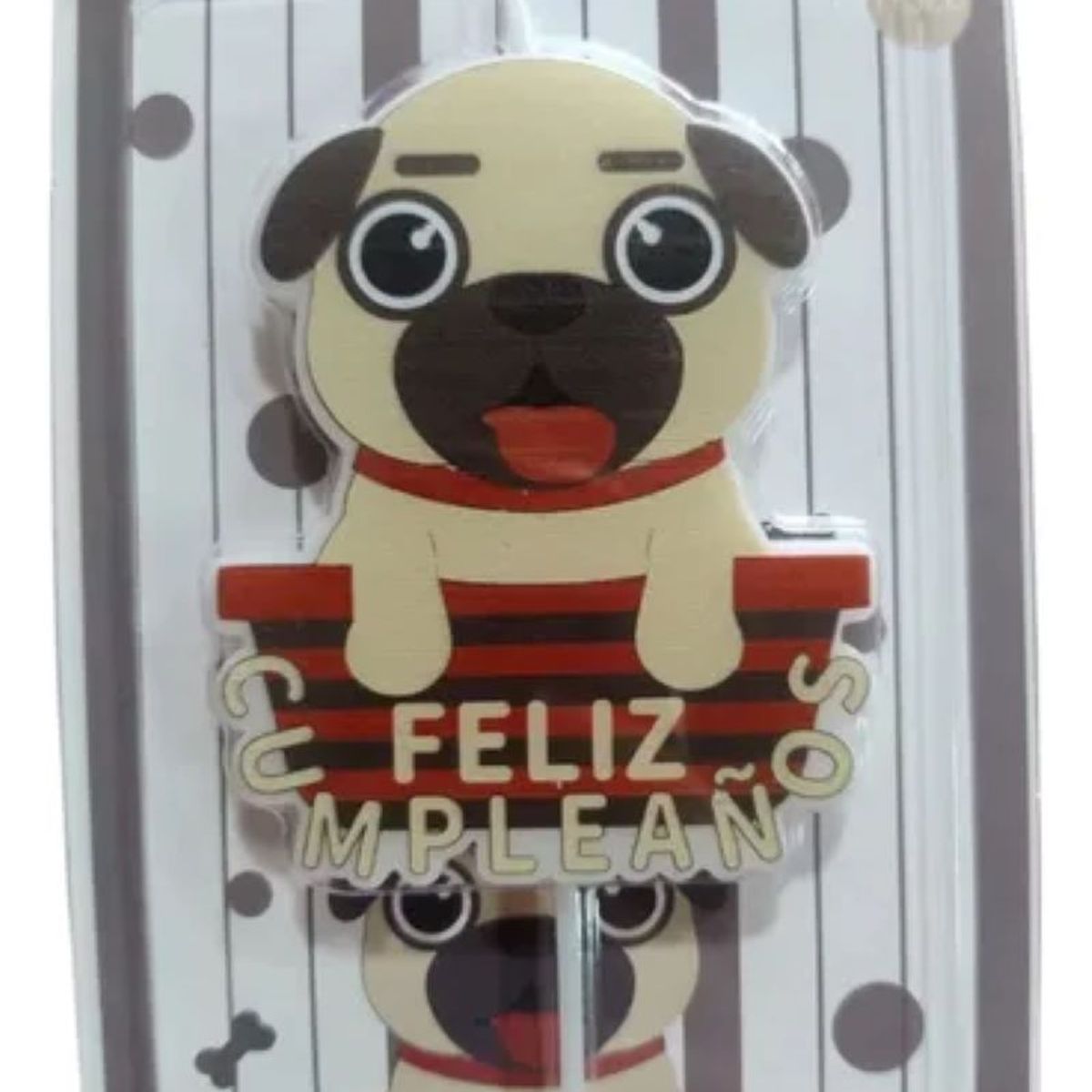 PARTYGLOBOS - Velas De Cumple Años De Mascotas