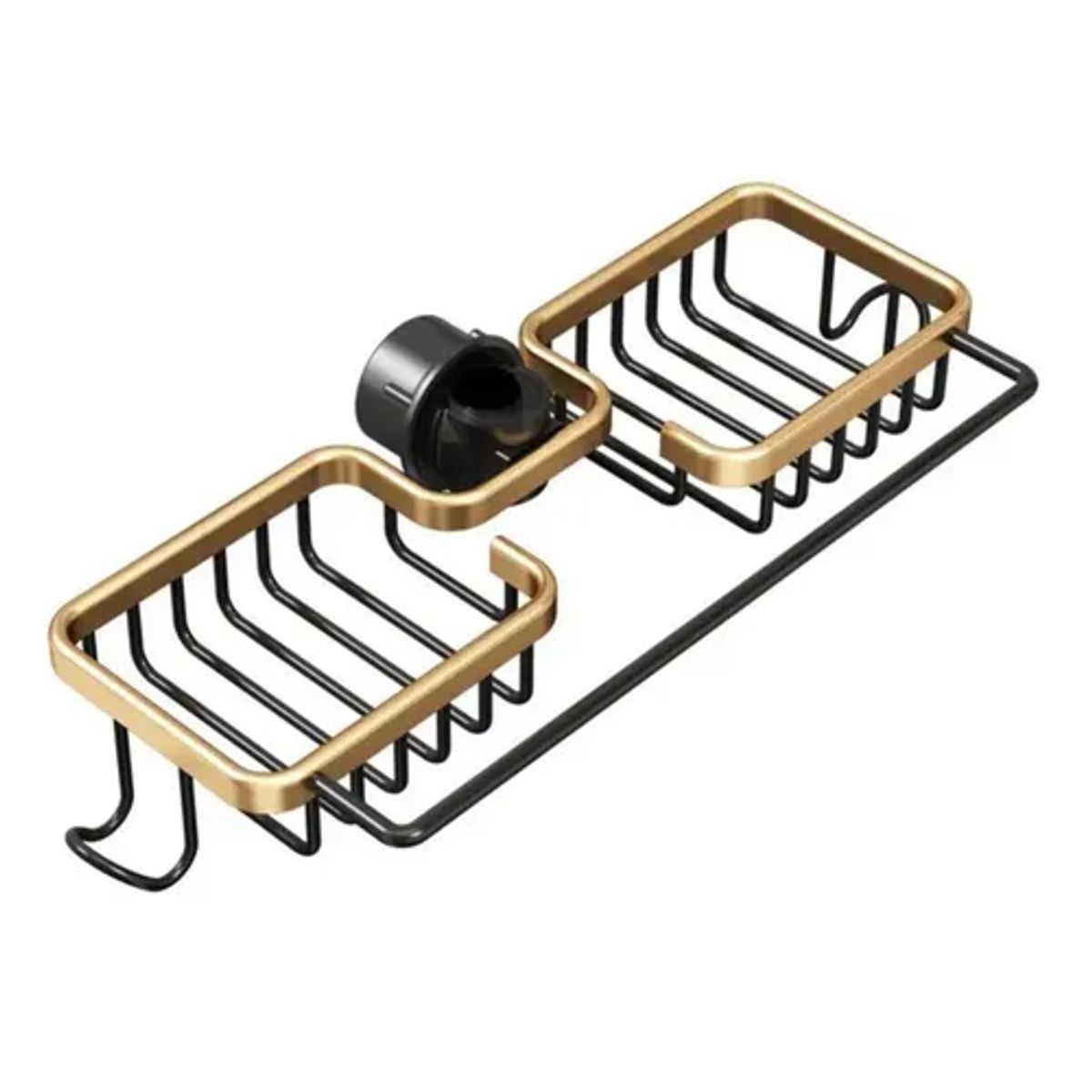 GENERICO - Rejilla aluminio fregadero cocina color dorado