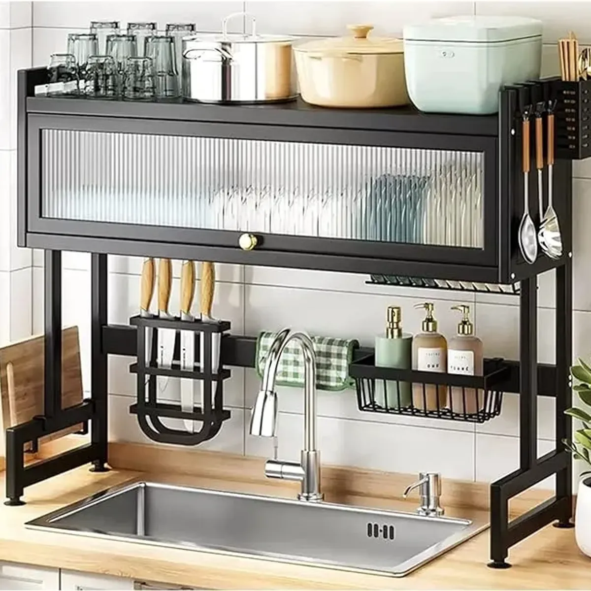 GENERICO - Escurridor loza platero armable con cajón