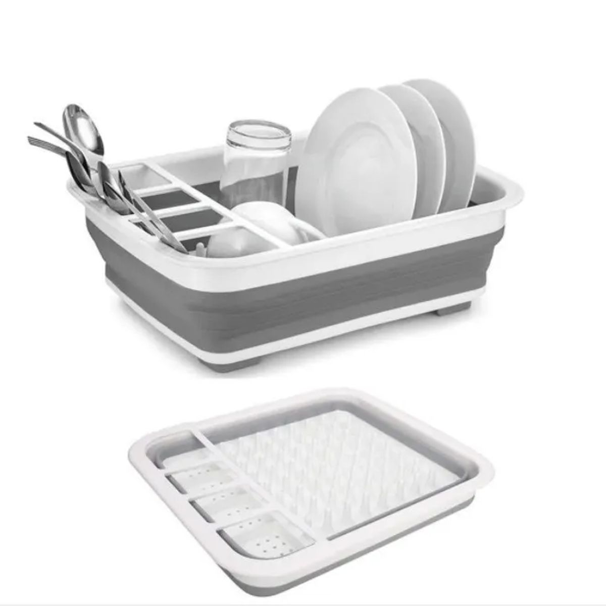 GENERICO - Escurridor platos plástico plegable