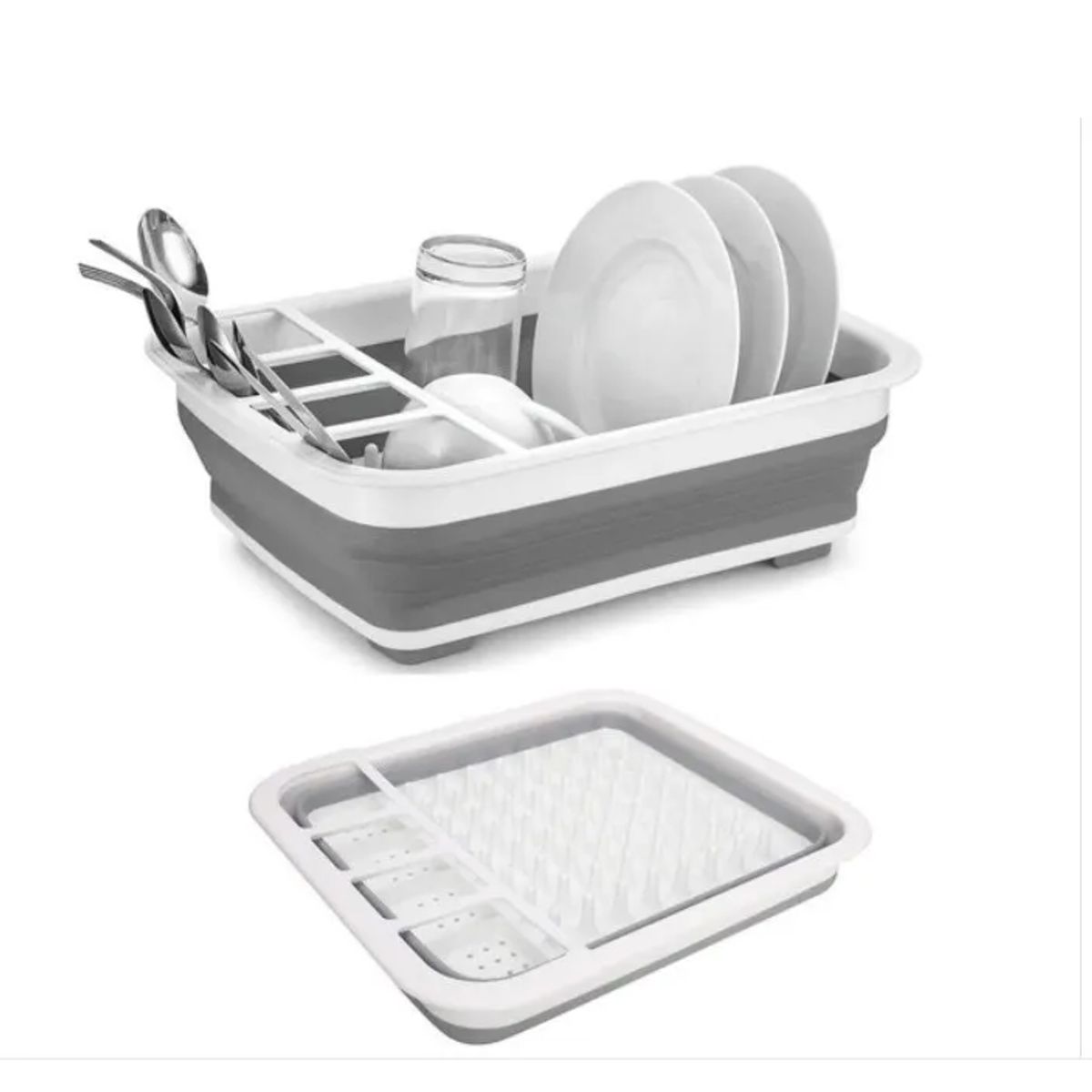 GENERICO - Escurridor platos plástico plegable