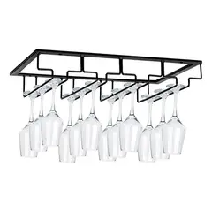 GENERICO - Colgador copas metal bar 40x23cm