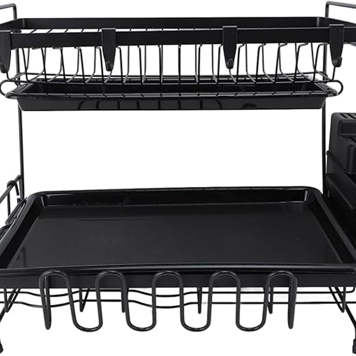 GENERICO - Escurridor loza platos y vasos 2 niveles metal