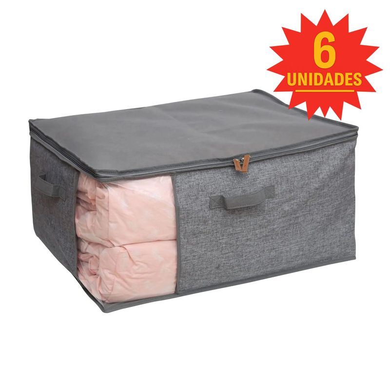 GENERICO - Pack 6 Bolsas de Almacenamiento Grande