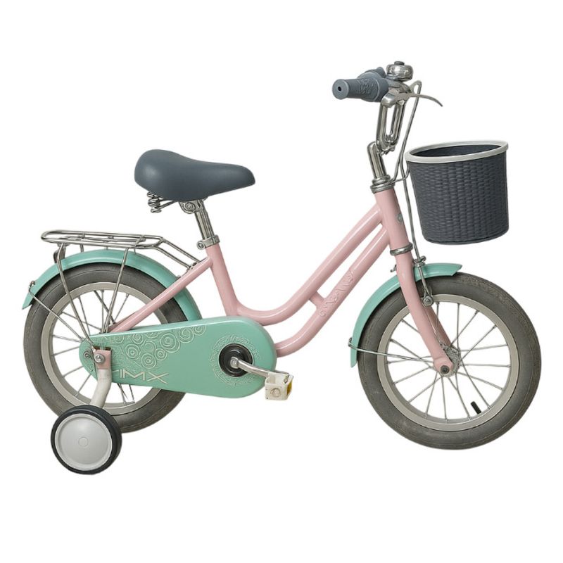 MUNDO ONLINE - Bicicleta Infantil Aro 16 Aprendizaje con Rueditas y Canasto