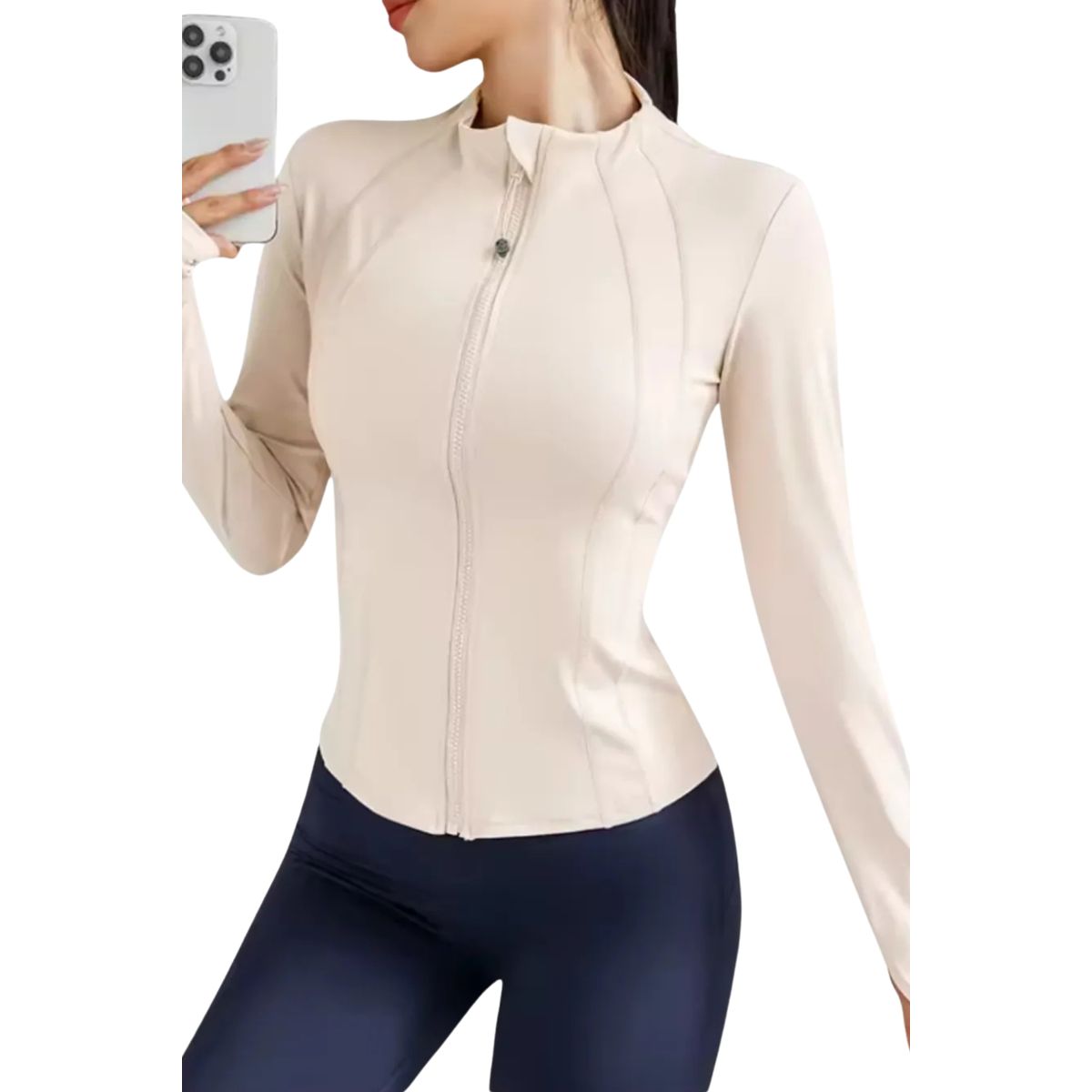 LOOK SHOP - Chaqueta Mujer Deportiva Compresión. Ajustada Elástica Viral 509