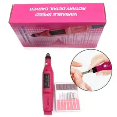 GENERICO - Kit Torno Profesional Manicure Pedicure Personal