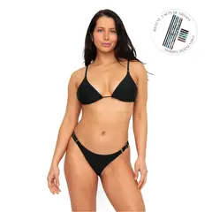 H2O WEAR - Traje de Baño Mujer Bikini Mix and Match Violeta Negro