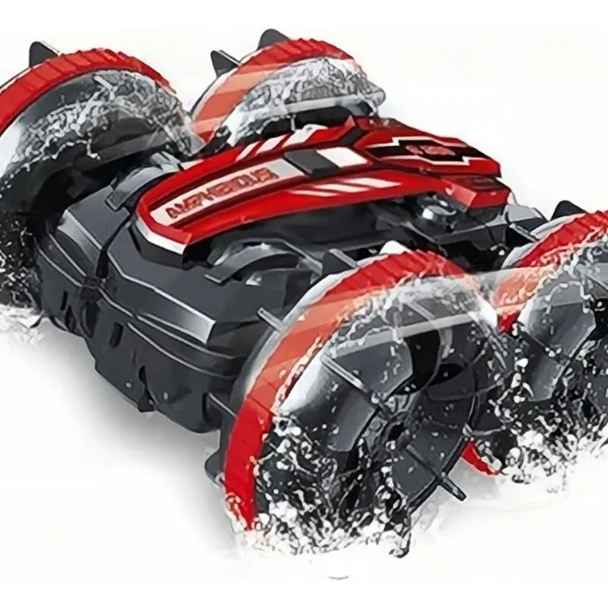 GENERICO - Carro rc anfibio stunt 360 lijiasu cv-b500 rojo