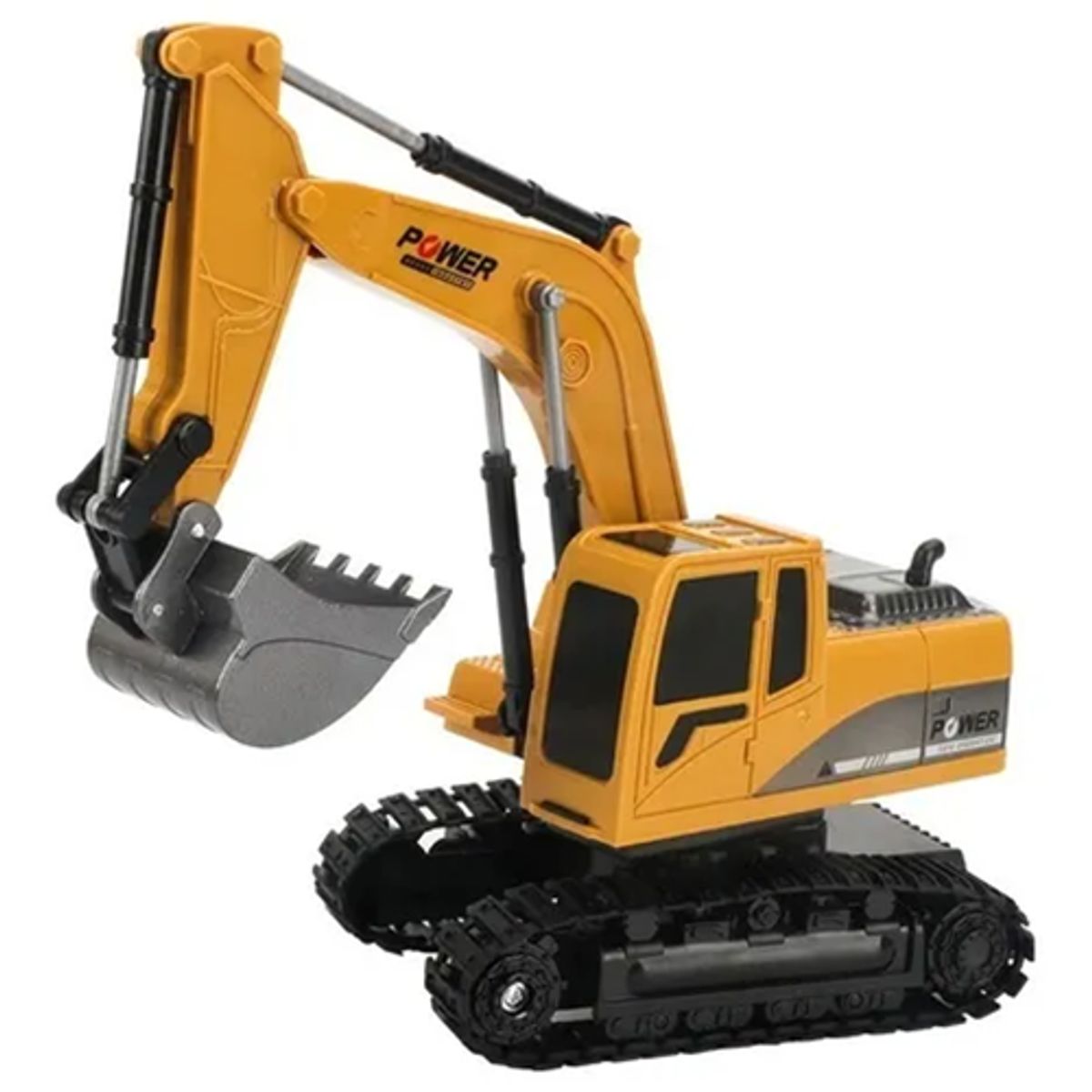 GENERICO - Retroexcavadora rc 124 6 canales amarillo