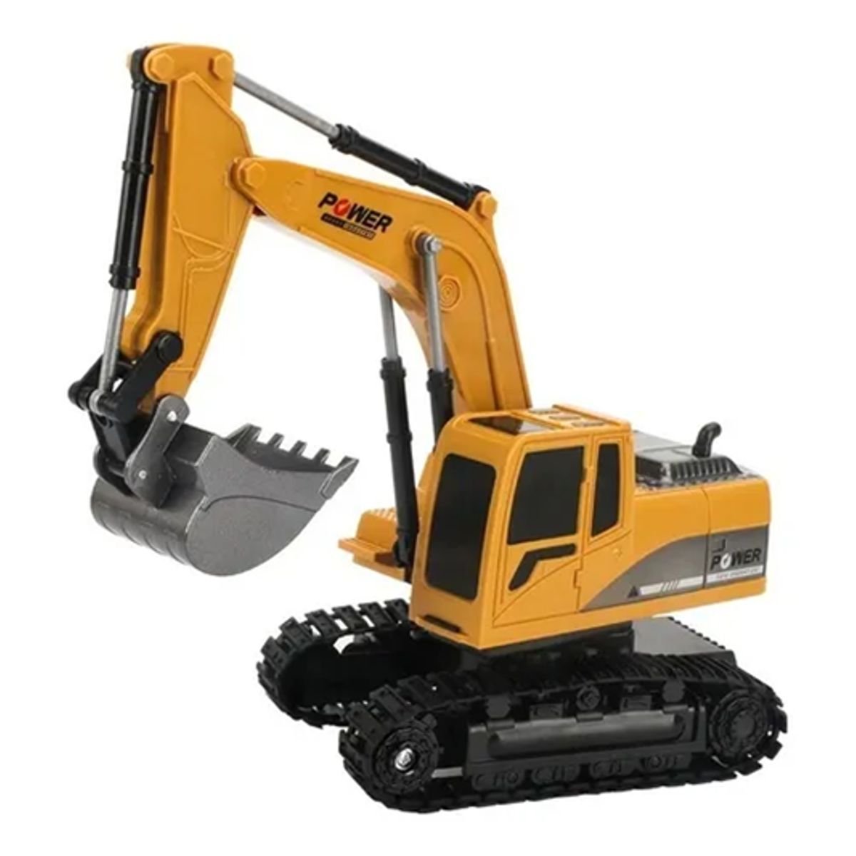 GENERICO - Retroexcavadora rc 124 6 canales amarillo