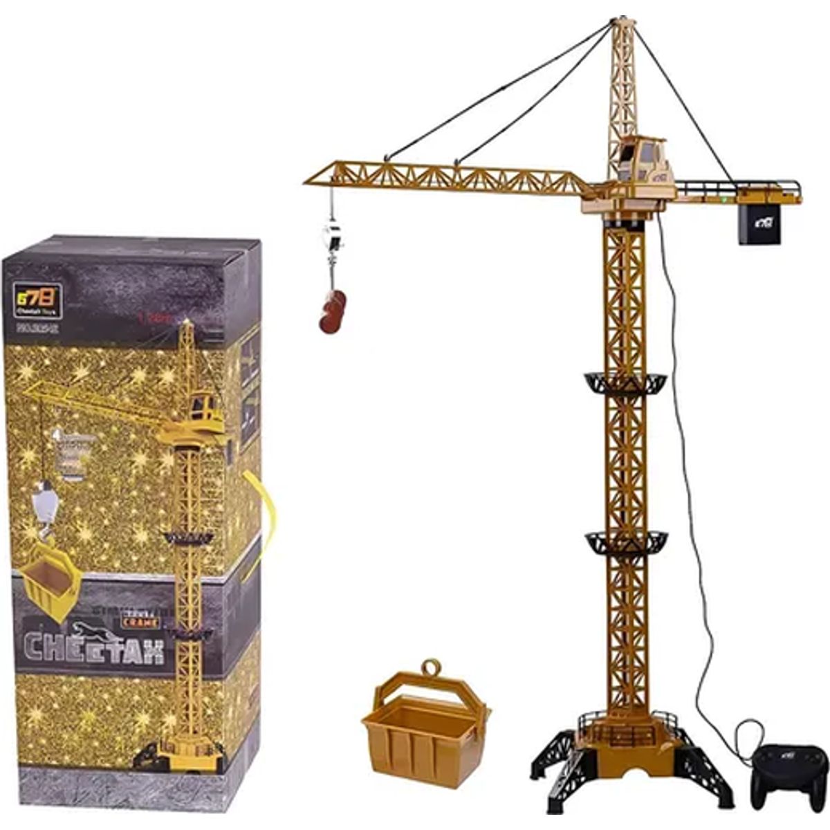 GENERICO - Grúa torre rc juguete