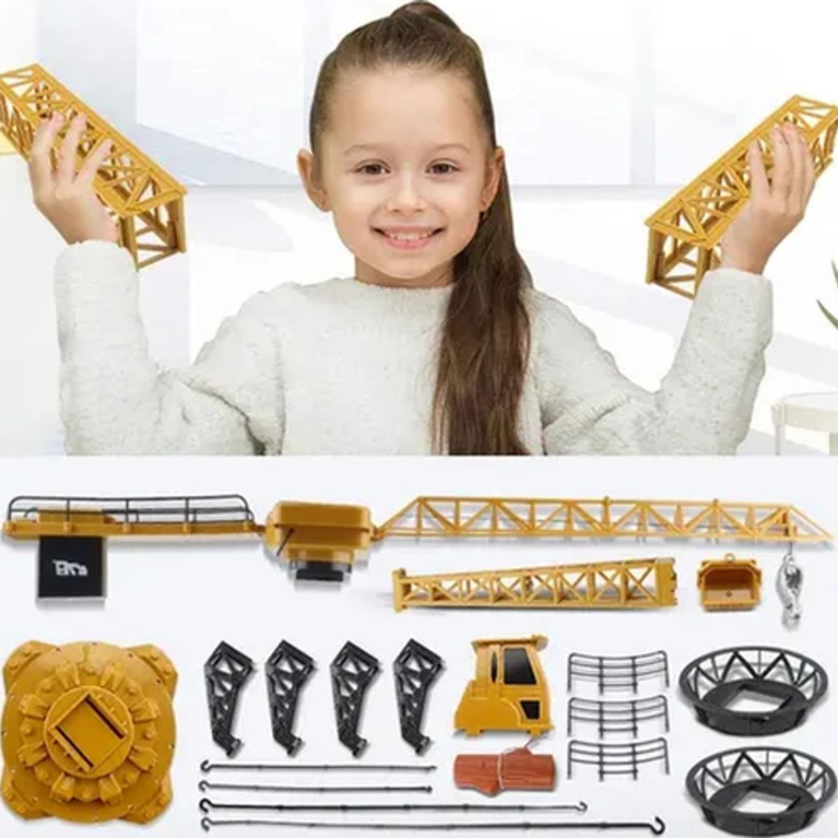 GENERICO - Grúa torre rc juguete