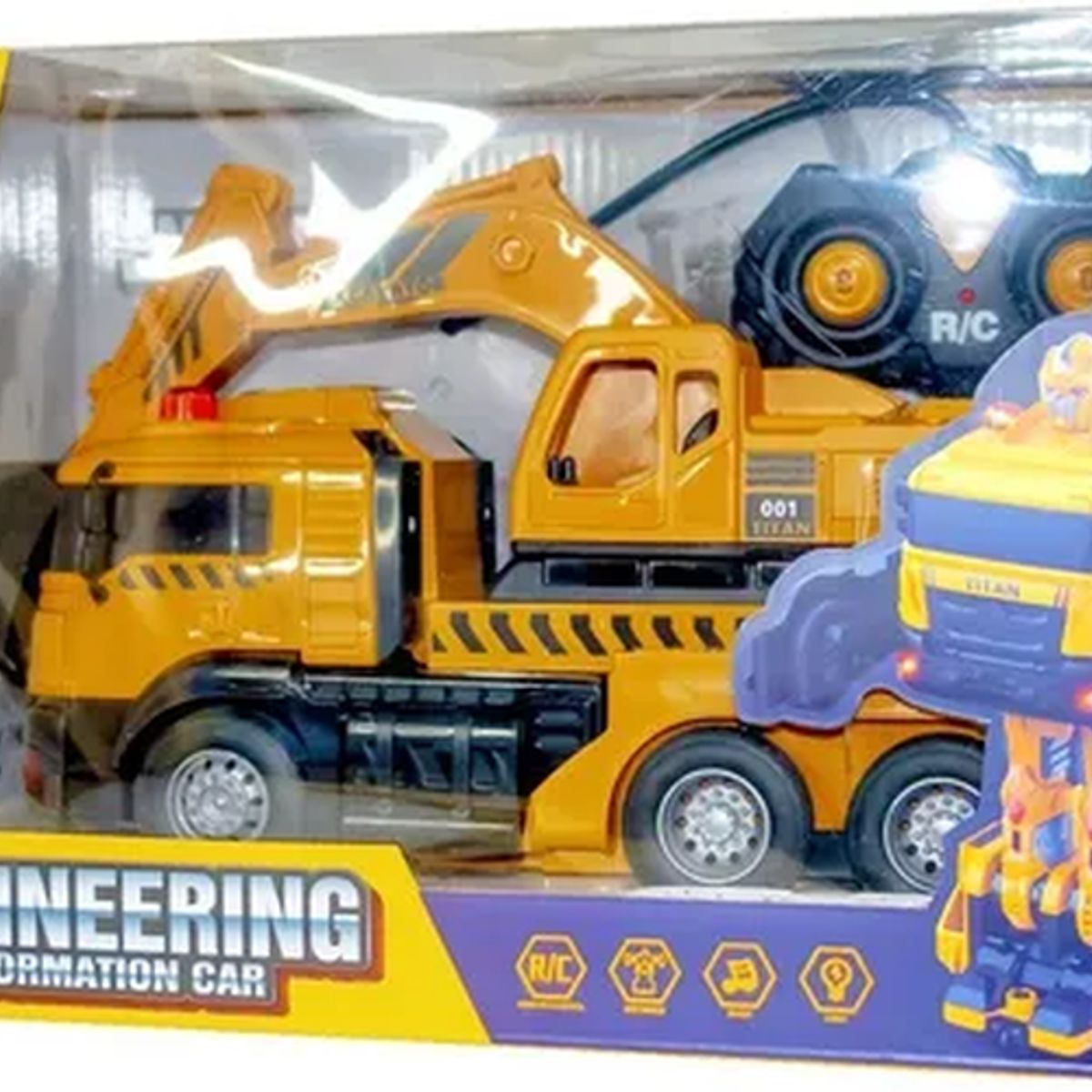 GENERICO - Auto transformer robot excavadora 685-1
