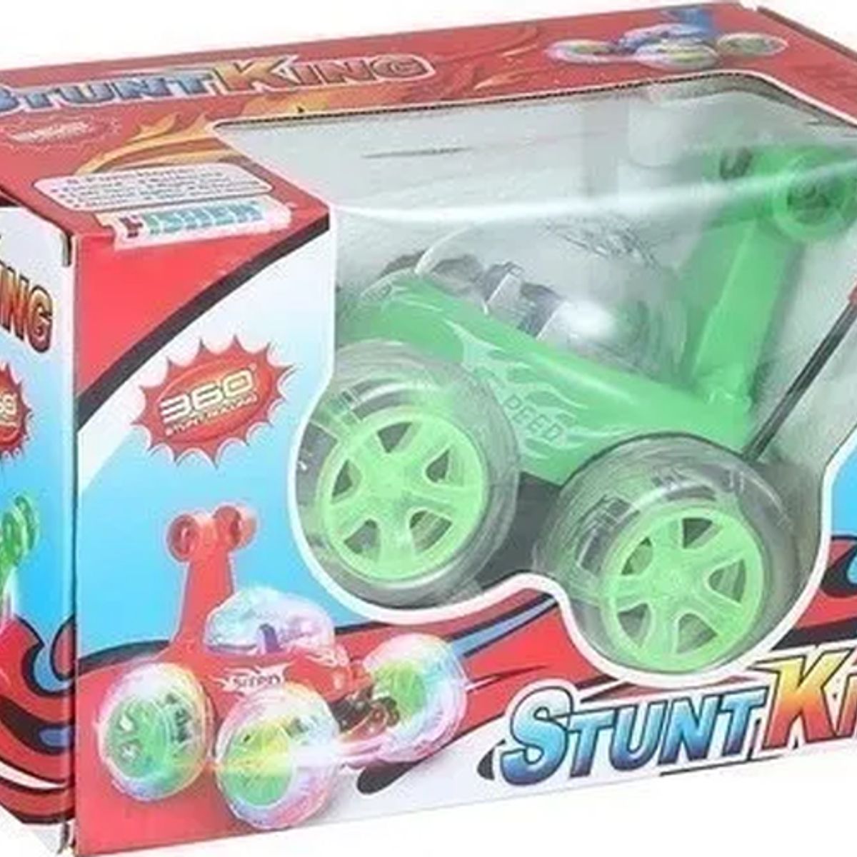 GENERICO - Auto rc crazy car luces sonido rgb