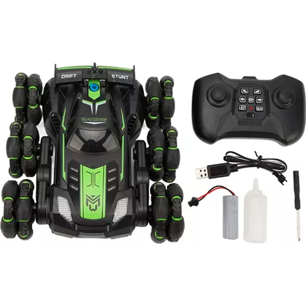 GENERICO - Auto rc stunt car 6 ruedas 24ghz