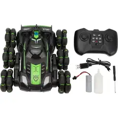 GENERICO - Auto rc stunt car 6 ruedas 24ghz