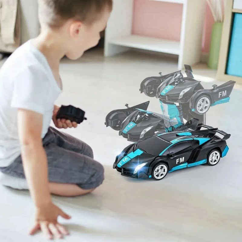 GENERICO - Coche rc transformers niños