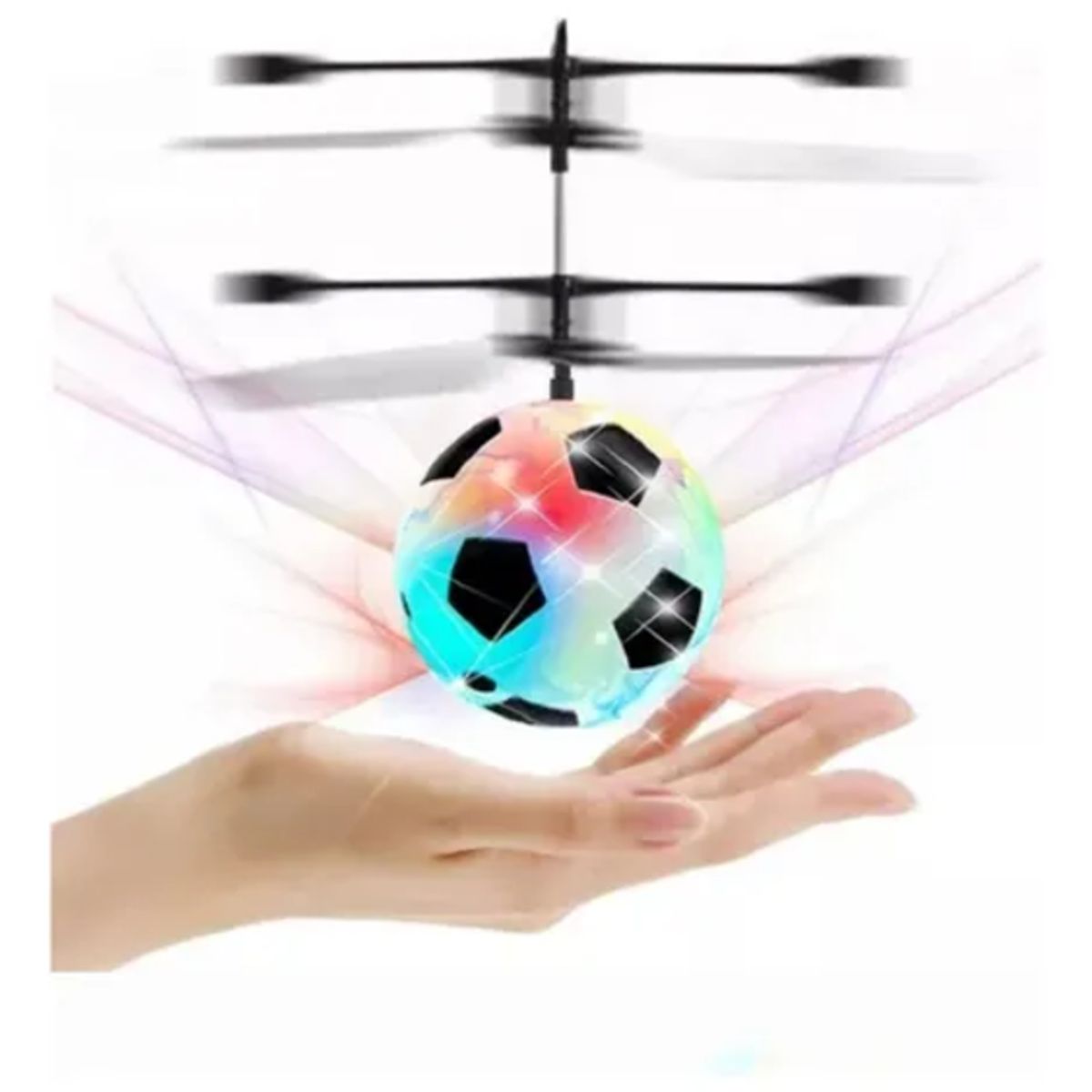 GENERICO - Mini drone esfera voladora luces