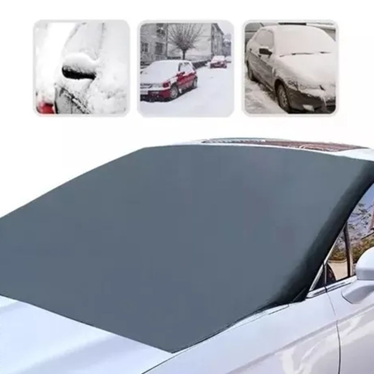 GENERICO - Cubierta parabrisas auto hielo y nieve