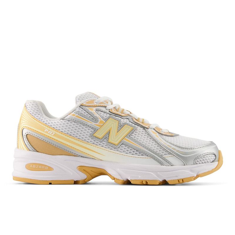 NEW BALANCE - Zapatillas Urbanas Unisex New Balance 740 Blanca/Amarillo